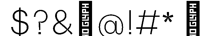 GargoyleNew Thin Instance 5dc741a6 Font OTHER CHARS