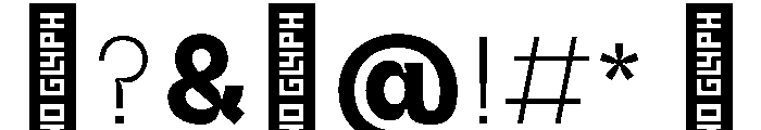 GargoyleNew Thin Instance Font OTHER CHARS