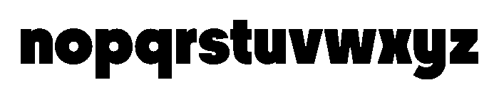 Gatch Black Instance Font LOWERCASE