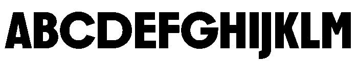 Gatch Extrabold Font UPPERCASE