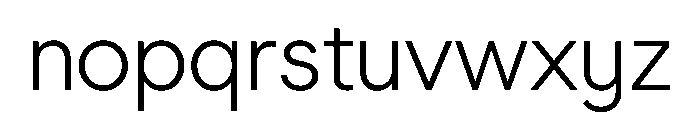 Gatch Light Font LOWERCASE