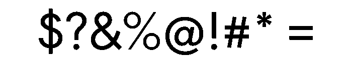 Gatch Notfordesktopuse Instance Font OTHER CHARS