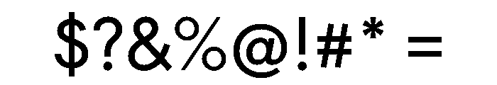 Gatch Regular Font OTHER CHARS