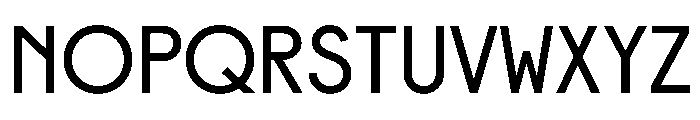 Gatch Regular Font UPPERCASE
