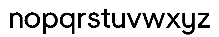 Gatch Regular Font LOWERCASE