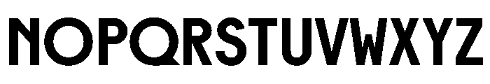 Gatch Semibold Instance Font UPPERCASE