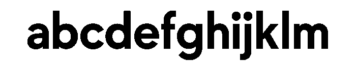 Gatch Semibold Instance FONT