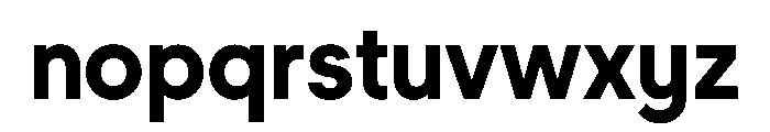 Gatch Semibold Instance Font LOWERCASE