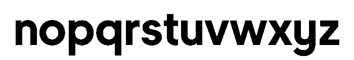 Gatch Semibold Font LOWERCASE