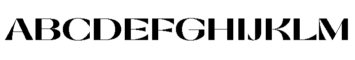 Gatwick Bold Glider Font UPPERCASE