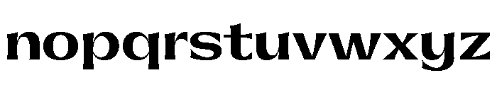 Gatwick Bold Jet 2 Font LOWERCASE
