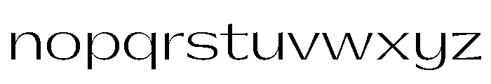 Gatwick Extralight Jet 2 Font LOWERCASE
