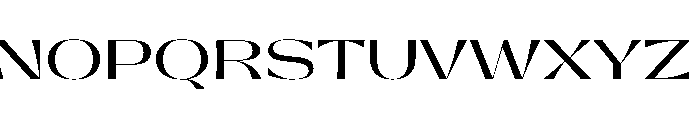 Gatwick Glider Regular Font UPPERCASE