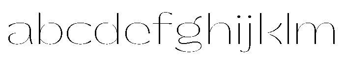 Gatwick Glider Variable Hairline FONT
