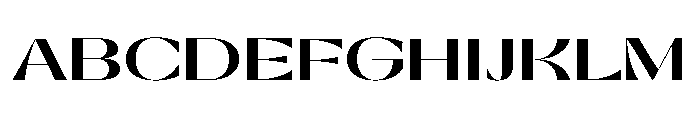 Gatwick Glider Variable Semibold Font UPPERCASE