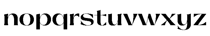 Gatwick Glider Variable Semibold Font LOWERCASE