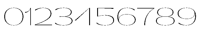 Gatwick Hairline Glider Font OTHER CHARS