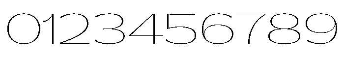 Gatwick Hairline Jet Font OTHER CHARS
