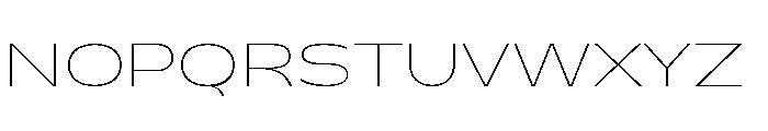 Gatwick Hairline Jumbo Font UPPERCASE