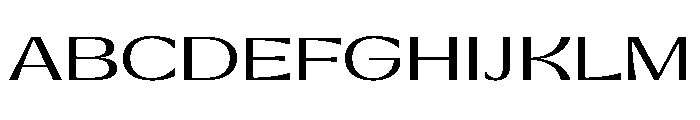 Gatwick Jet 2 Font UPPERCASE