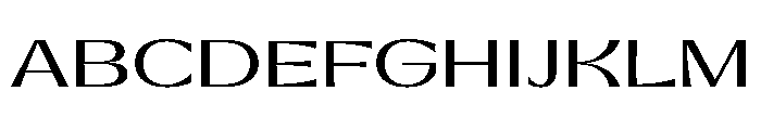 Gatwick Jet Regular Font UPPERCASE