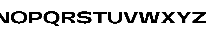Gatwick Jumbo Variable Bold Font UPPERCASE