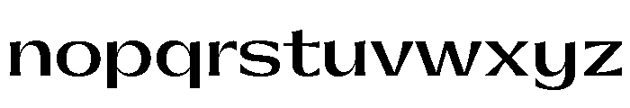 Gatwick Medium Jet 2 Font LOWERCASE