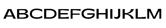 Gatwick Medium Jumbo Font UPPERCASE