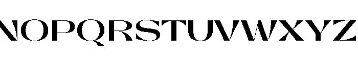 Gatwick Semibold Glider Font UPPERCASE
