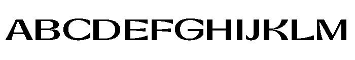 Gatwick Semibold Jet 2 Font UPPERCASE