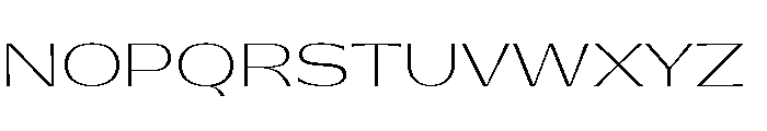 Gatwick Thin Jet 2 Font UPPERCASE