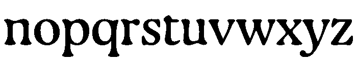Gaya Regular Webfont 60dea287 Font LOWERCASE