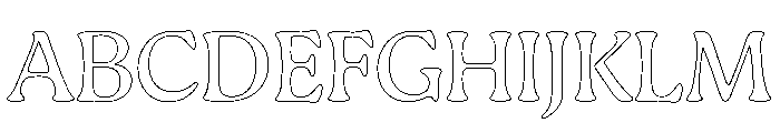 Gaya Regular Webfont Font UPPERCASE