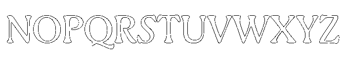 Gaya Regular Webfont Font UPPERCASE