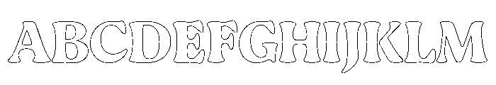 Gaya Unlicensed Black Regular Webfont Font UPPERCASE