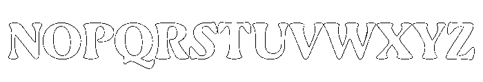 Gaya Unlicensed Black Regular Webfont Font UPPERCASE