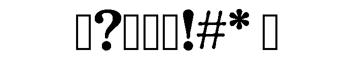 Gaya Unlicensed Bold Regular Webfont 832e9027 Font OTHER CHARS