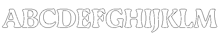 Gaya Unlicensed Bold Regular Webfont Font UPPERCASE