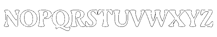 Gaya Unlicensed Bold Regular Webfont Font UPPERCASE