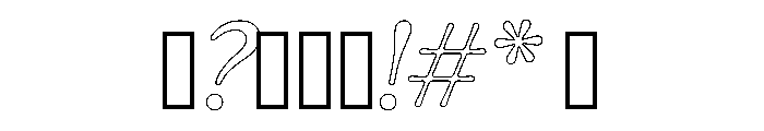 Gaya Unlicensed Italic Regular Webfont Font OTHER CHARS