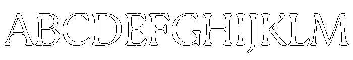 Gaya Unlicensed Light Regular Webfont Font UPPERCASE
