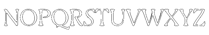 Gaya Unlicensed Light Regular Webfont Font UPPERCASE