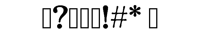 Gaya Unlicensed Medium Regular Webfont Font OTHER CHARS