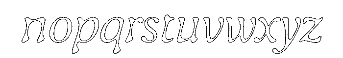 Gaya Unlicensed Thin Italic Regular Webfont A3f9fec0 Font LOWERCASE