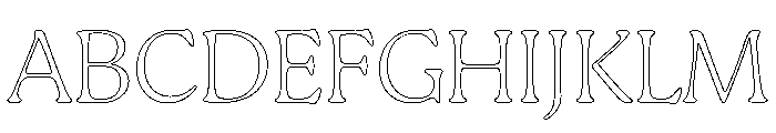 Gaya Unlicensed Thin Regular Webfont Font UPPERCASE