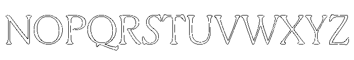 Gaya Unlicensed Thin Regular Webfont Font UPPERCASE
