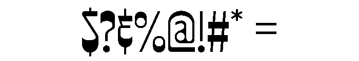 Gayot New Wght Test2 ExtraLight Instance Font OTHER CHARS