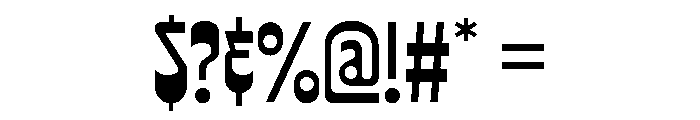 Gayot New Wght Test2 Regular Instance Font OTHER CHARS