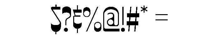 Gayot New Wght Test2 Thin Instance Font OTHER CHARS