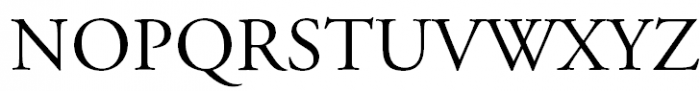 Garamond (APC) Regular Font UPPERCASE